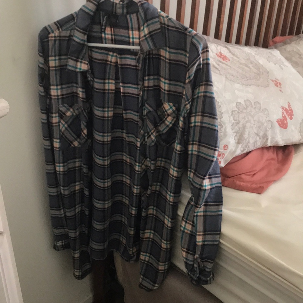 Long flannel